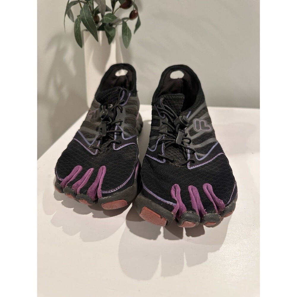 Fila Skele-Toes Women 6 Barefoot Purple EZ Slide Shoes Sneakers